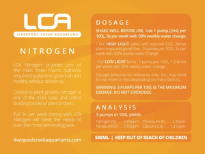 Nitrogen Fertiliser for aquarium