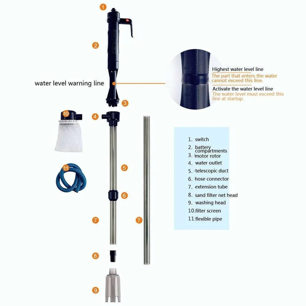 Aquarium Electric Water Filter Pump
