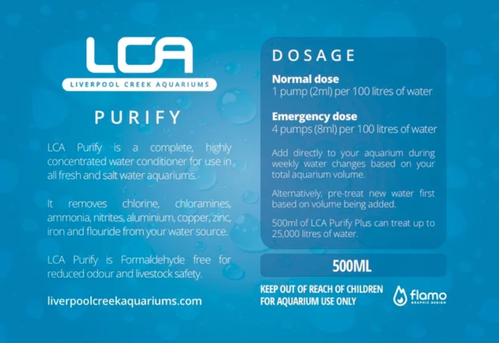 Purify Liquid for Aquarium LCA