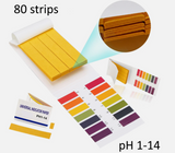 PH 1-14 Litmus Test Paper x 80 strips