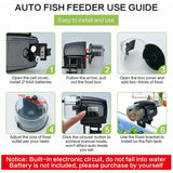 Battery Operated Auto Fish Feeder sale
